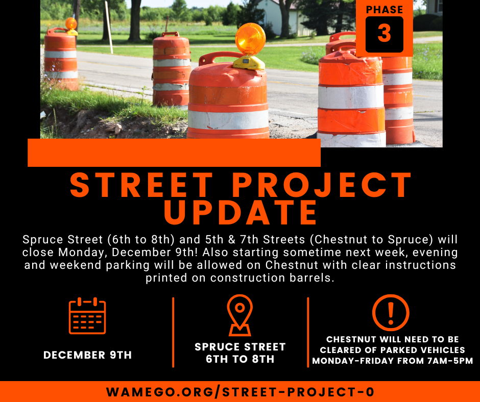 Street Project Update 12/6/24 - News Image